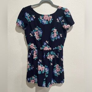 Monteau Floral Romper Small
